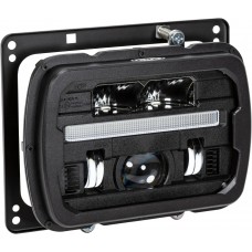 ΦΑΝΑΡΙ ΕΜΠΡΟΣΘΙΟ LED ΑΝΤΙΠΑΡΑΣΙΤΙΚΟ 12/30V ΜΙΚΡΗ ΜΕΓΑΛΗ ΚΑΙ ΘΕΣΕΩΣ ΣΚΑΛΕΣ 45/23/5 WATT 205 x 165 x 84,5MM FIAT TRACTOR 